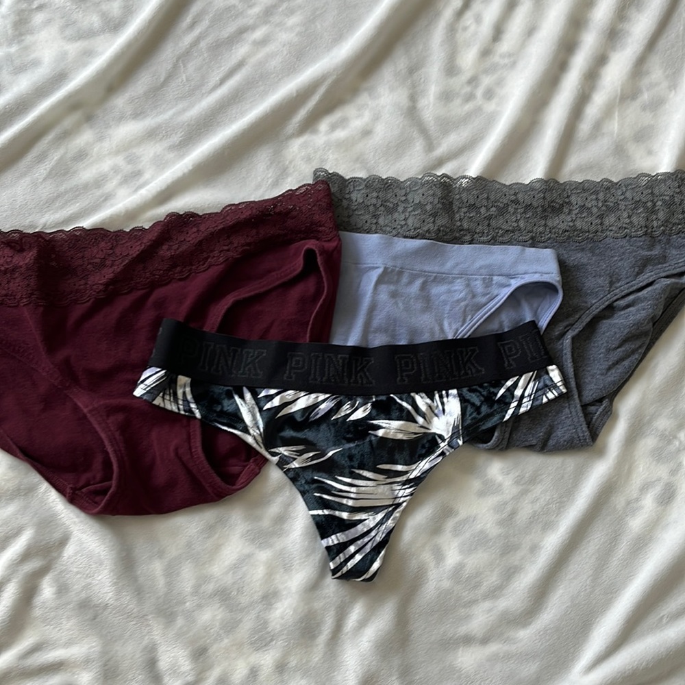PINK underwear bundle size S